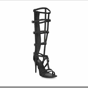 BCBC “new” Gladiator Sandals size 8 Black